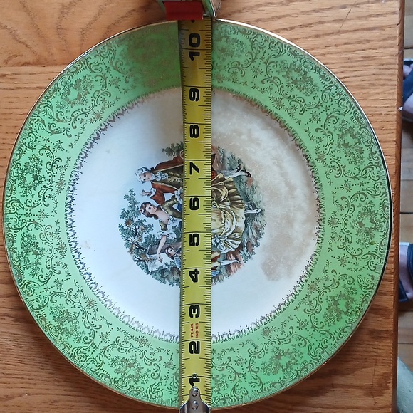 Vintage Imperial Salem China Company service Plate Warranted 23 Karat - Picture 6 of 6